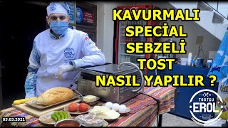 Kavurmalı Special Sebzeli Tost Nasıl Yapılır ?