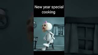 Happy new year 2023, New year special cooking, Vodafone funny cartoon video.#shorts #viral .