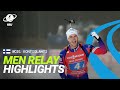 World Cup 24/25 Kontiolahti: Men Relay Highlights