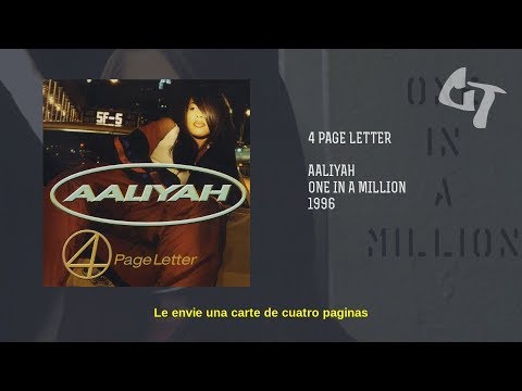 Aaliyah - 4 Page Letter (Subtitulada Español) - YouTube