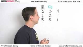 MATHCOUNTS Mini #1(Part 1) - Probability/Rolling Dice
