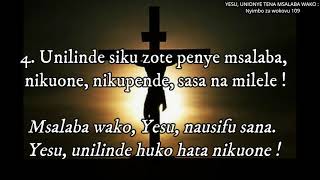 Nyimbo za wokovu 109 : Yesu, unionye tena msalaba wako