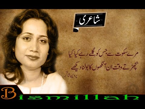 Parveen Shakir-Bakht se koi shikayat hai | With lyrics | Best Urdu Poetry | Insha Allah