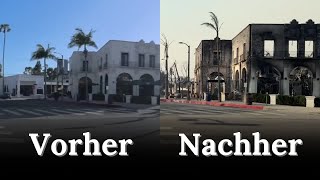 Feuer zerstört Pacific Palisades: Ein dramatischer Vergleich | Republic News Deutsch | AL1B