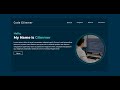 How to Create a Responsive Hero Section Using HTML, CSS, and JavaScript