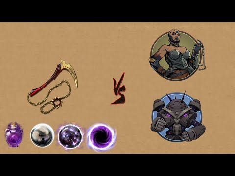 Shadow Fight 2 Blood Reaper vs BOSSES Tier 4 「Juego para iOS/Android」