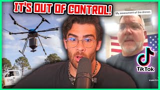 Drone Conspiracy Theories are INSANE | Hasanabi Reacts