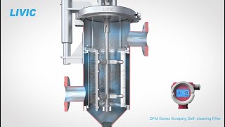 Self-cleaning Filter| Working Principle|BladeFlo® Self-cleaning Filter｜ LIVIC DFM Series Filter