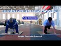 USAF Physical Fitness Assessment Instructions