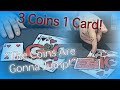 3 Coins 1 Card | Craig Petty Close Up Magic!