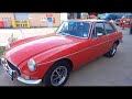 1972 MG B GT | MATHEWSONS CLASSIC CARS | 21 & 22 JULY 2023