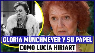 Gloria Münchmeyer habló sobre su papel como Lucía Hiriart en \