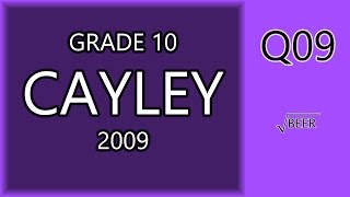 Cayley 2009 9