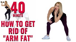 40 MIN ARM AND CARDIO HIIT | Burn Fat, Sculpt Arms!