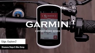Support: Pairing an Edge® Explore 2 with your Shimano STEPS eBike