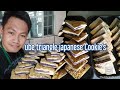 how to make ube triangle japanese Cookie's..# pangbakery pangnegosyo pangmasa.