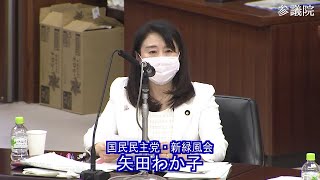 参議院 2021年02月02日 内閣委員会 #10 矢田わか子（国民民主党・新緑風会）