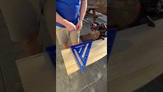 How to use a Rafter Square as a Straight Edge | KINCROME Tool Talk