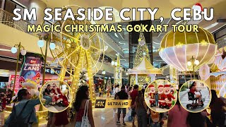 Enchanting Christmas🎅🏽🎁🎄Magic on Wheels Festive GoKart Tour @ SM Seaside, biggest Mall in Cebu 🇵🇭