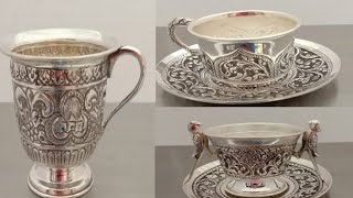 silver tea cup # silver items