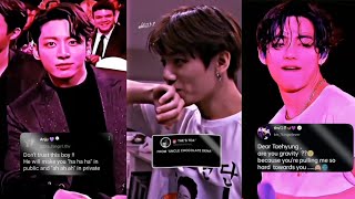 Bts new dirty mind fake tweets reels 🔞 || double meaning🌚 ||