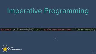 29 State in React Declarative vs Imperative Programming