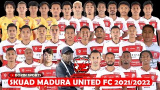 DAFTAR PEMAIN (SKUAD) MADURA UNITED 2021/2022 LIGA 1 INDONESIA