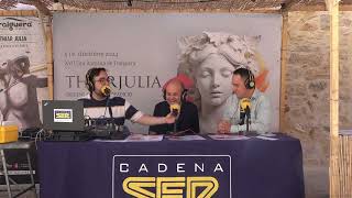 Programa en directe desde traiguera per la fira romana