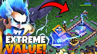 Electrofire Wizards ELECTRIFY Top Players! | Clash of Clans Builder Base 2.0