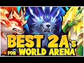 THE BEST 2A'S FOR WORLD ARENA. (Summoners War | Winter 2022)