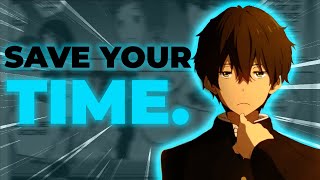 Be a GENIUS like Houtarou Oreki (Hyouka Guide)