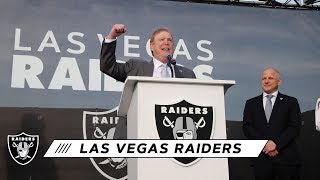 Las Vegas Raiders Announcement from Allegiant Stadium
