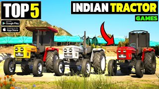 TOP 5 TRACTOR GAMES FOR ANDROID! BEST TRACTOR GAMES FOR ANDROID 2024/TOP 5 TRACTOR GAMES