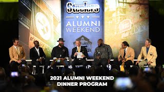 Pittsburgh Steelers Hall of Famers & Legends speak at the 2021 Alumni Weekend Dinner Program
