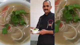 CHICKEN THUKPA | HOW TO MAKE CHICKEN THUKPA | HIMALAYAN NOODLES SOUP CHEF KHURSHEED ALAM RECIPE