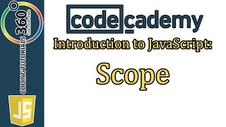 Scope CodeCademy Introduction to JavaScript Learn JavaScript