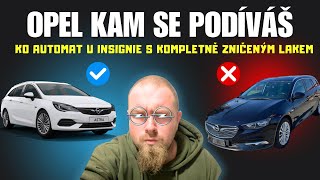 Kupujeme ojeté -  Opel Astra | Opel Insignia s KO automatem | Kontrola aut