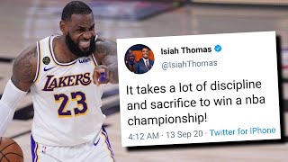 LeBron James DOMINATES as Lakers DESTROY Rockets in Game 5 - NBA PLAYER REACTIONS