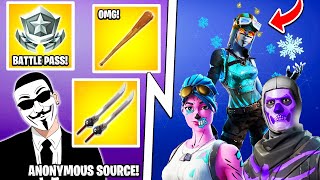 *ALL* Anonymous Season 5 Leaks, Melee Weapons, Battle Pass, OG Skins for Sale!