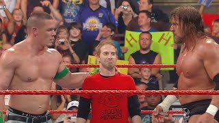 Seth Green, John Cena & Triple H vs. The Legacy: Raw, July 13, 2009