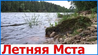 Река Мста. Путешествие на реку Мста. Пороги, Понеретка, Опеченский Посад