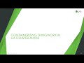 thingworx active active clustering high availability