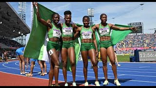 Team Nigeria wins Commonwealth Games Women's 4x100m title in Birmingham