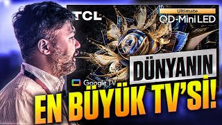 1 milyon TL'lik televizyonu gördüm: Çok büyük, çok parlak