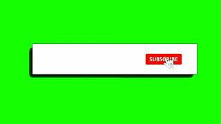 Green Screen Animated Subscribe Button | green screen subscribe button copyright free | green screen
