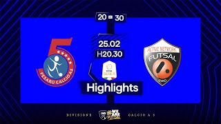 Italservice Pesaro-Active Network 3-8 | 20ª giornata | Serie A 2024/2025 | Highlights