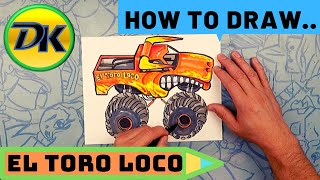 How to Draw El Toro Loco