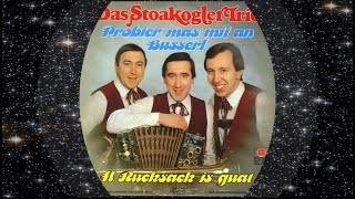Das Stoakogler Trio 1985 Probier' mas mit an Busserl