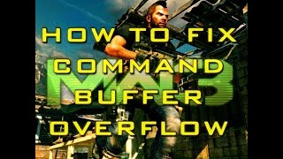 How to solve "Reliable command line buffer overflow"