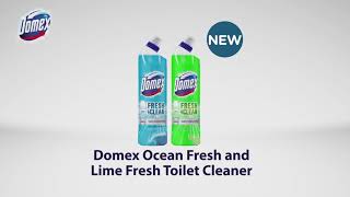 Domex Ocean Fresh and Lime Fresh Toilet Cleaner